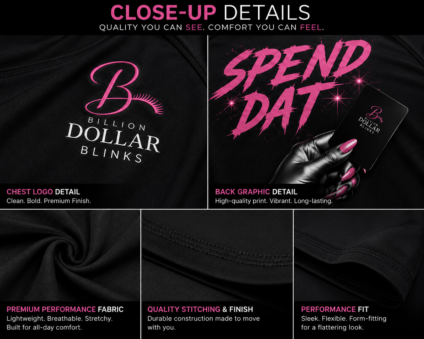 bdb spend dat performance tee