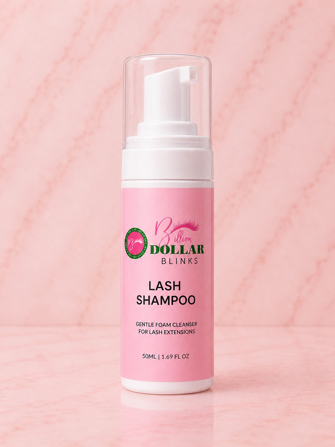 bdb lash shampoo retail size